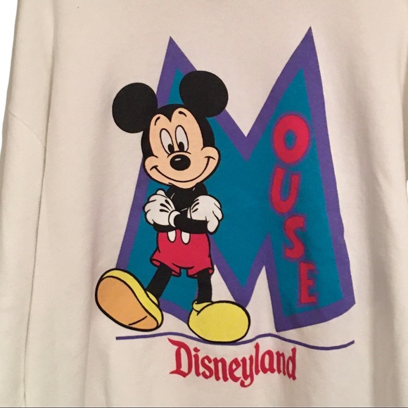 🛑SOLD🛑 Vintage 90s Mickey Mouse Sweatshirt - Picture 2 of 4